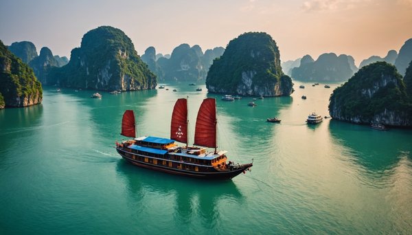 Découvrir la baie d'halong : vos options de transport optimales